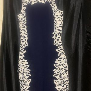 St John Collection  navy dress